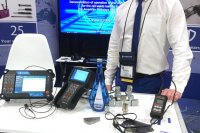 OKOndt GROUP's booth at the ASNT-2019: portable flaw detectors, thickness gauges, probes and calibration blocks