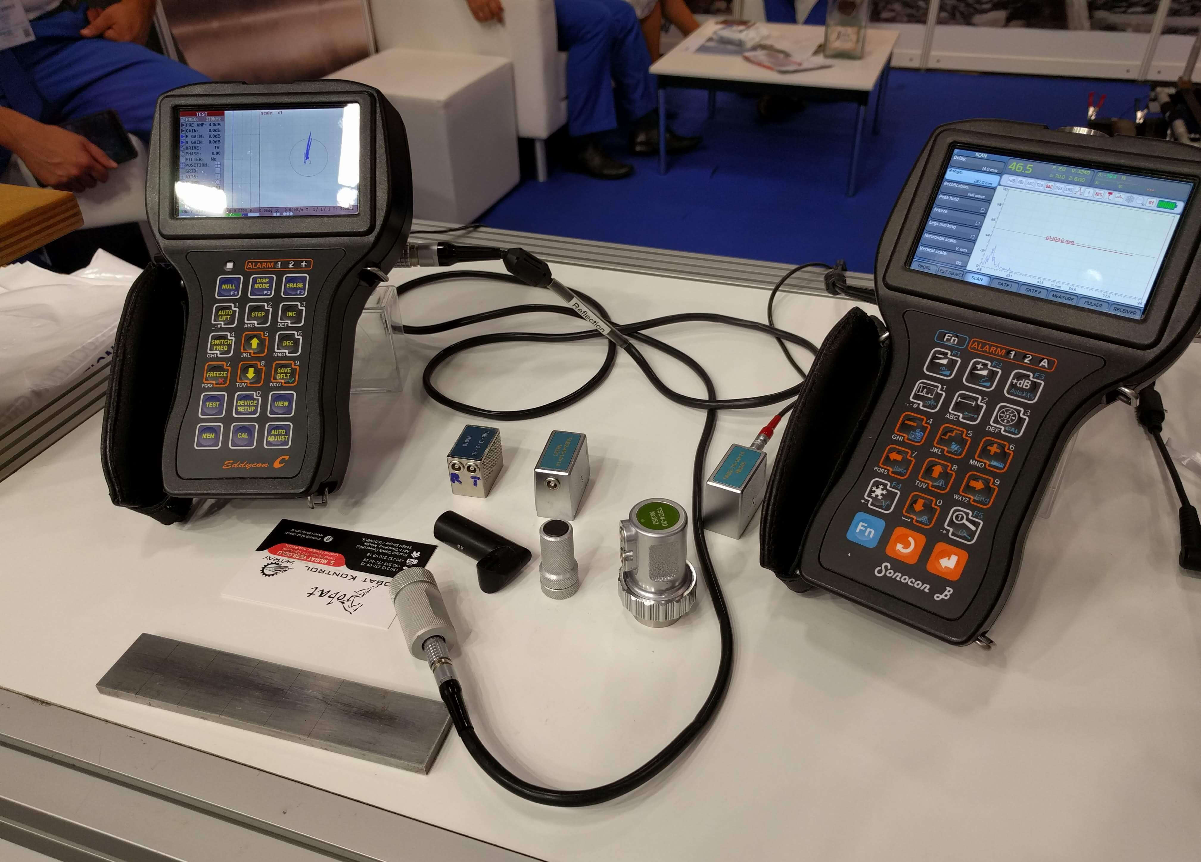 Portable flaw detectors made by OKOndt GROUP showcased at InnoTrans-2018, Germany