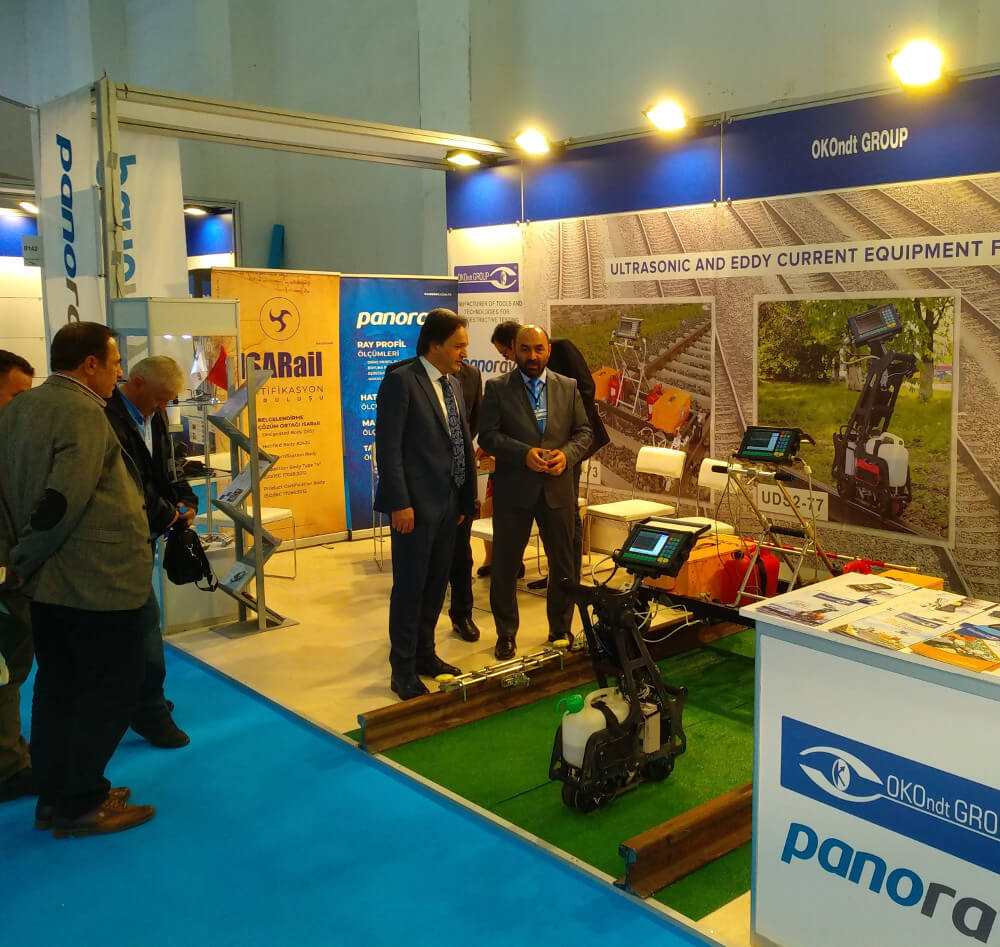 OKOndt Group booth at the major International exhibition of the railroad transport and infrastructure Eurasia Rail-2019