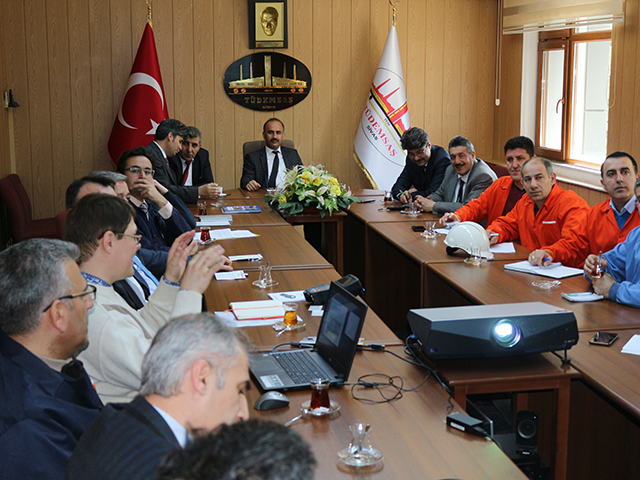 Presentation of the NDT equipment made by OKOndt GROUP for the Turkish State Railways