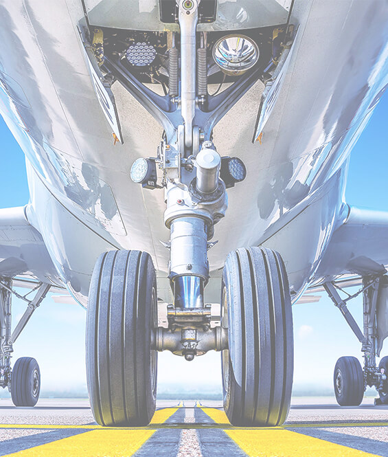 Aircraft main and nose wheels