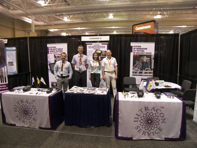 OKOndt GROUP team (Ultracon-Service LLC) at the ASNT Annual Conference 2014