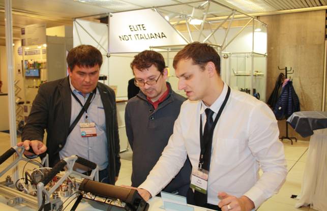 Specialists of OKOndt GROUP introduce the company's products to the visitors of the European Conference on Non-Destructive Testing (ECNDT)-2014