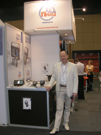 OKOndt GROUP's booth (Promprylad LLC) at the 18th World Conference on Nondestructive Testing, Durban, South Africa