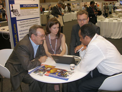 Communication with the colleagues at the 18th World Conference on Nondestructive Testing (WCNDT-2012), Durban, South Africa
