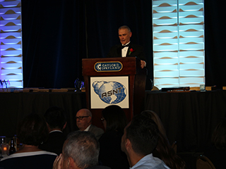 Presentation of awards at the annual awards ceremony of the American Society for Nondestructive Testing