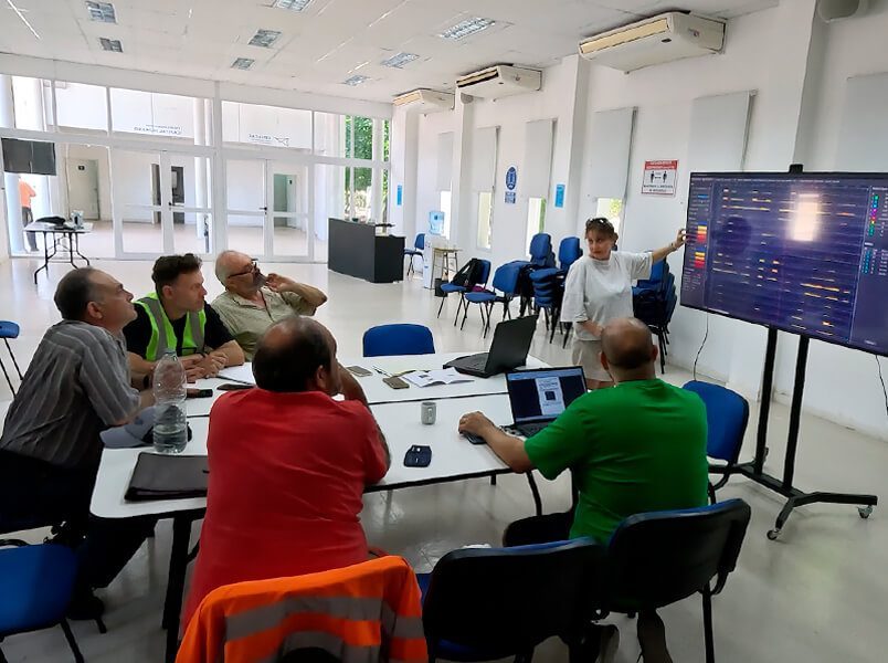 Theoretische ETS2-73-Schulung im Büro des CENACAF, Buenos Aires, 2026