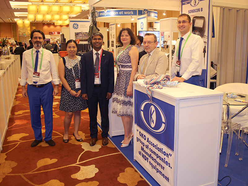 OKOndt GROUP delegates in Singapore at the 15th Asia Pacific Conference NDT (APCNDT)-2017