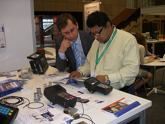 OKOndt GROUP's booth at the Nondestructive testing exhibition in Durban, South Africa 2012