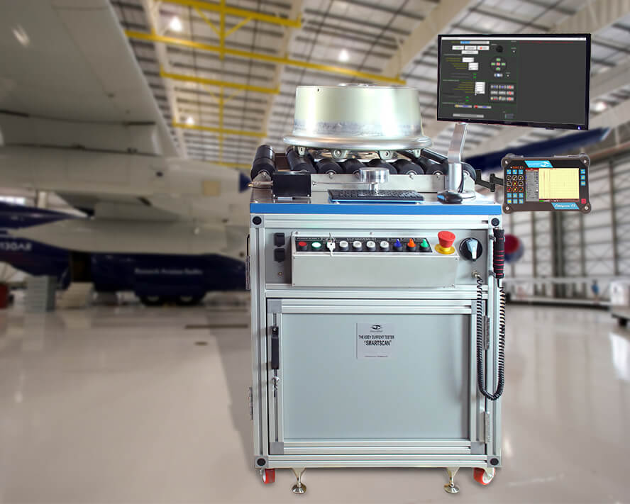 System for semi-automated inspection of aircraft wheels SmartScan
