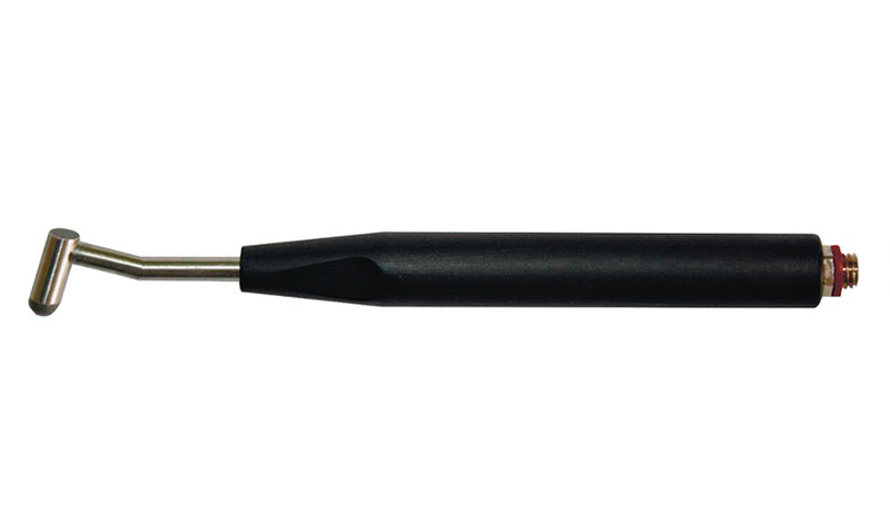 Right angle surface probe (90˚ tip, handle angle 15˚, single/single shielded)