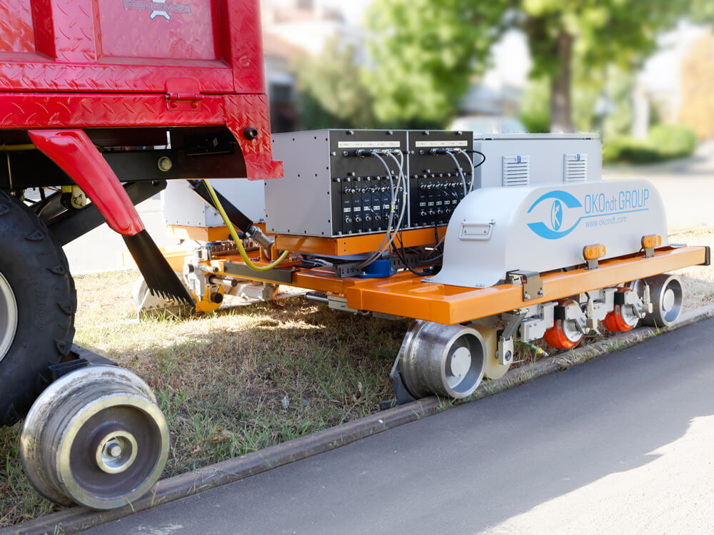 Schienen-Schnellprüfungssystem OKOSCAN 73HS