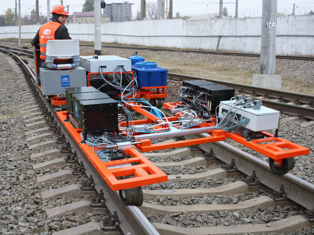 OKOSCAN 73HS the high-speed rails testing system